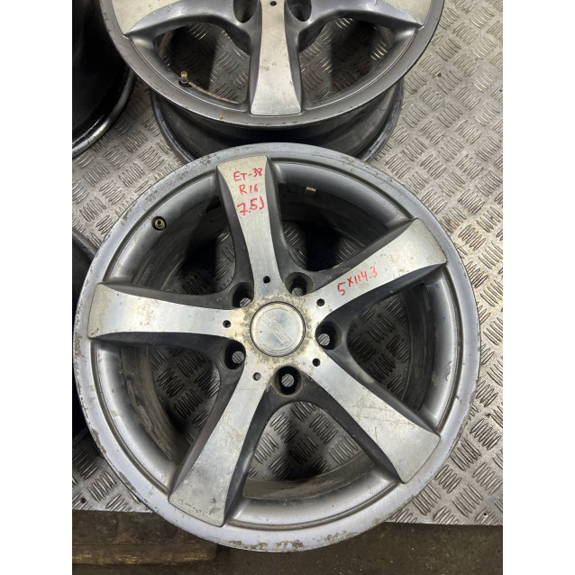 Диск R16 комплект 5*114.3, ET 38 , J 7,5 