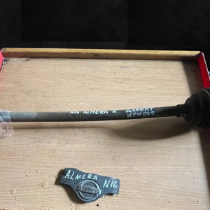 Полуось Привод передний правый Nissan Almera N16 (2000-2006) 39100BM580 39100BM500 39100BM520 39100BM510 *кривой