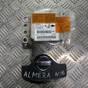 Блок управления AIRBAG Nissan Almera N16 (2000-2006) 988205M304