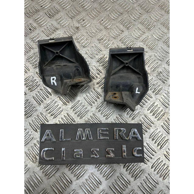 Кронштейн (направляющая) переднего бампера правый Nissan Almera Classic B10 (2006-2012) 6204495F0B