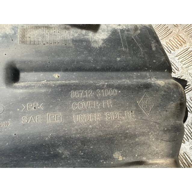 Защита двигателя Nissan Almera Classic B10 (2006-2012) 8671231000 8671131000