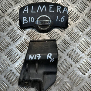 Кронштейн (направляющая) переднего бампера правый Nissan Almera Classic B10 (2006-2012) 6204495F0B