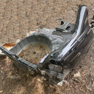 Четверть автомобиля задняя правая с корытом Nissan Almera Classic B10 (2006-2012)