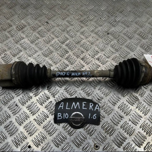 Полуось привод левый Nissan Almera Classic B10 (2006-2012) 3910195F0A 1.6 МКПП *без ABS