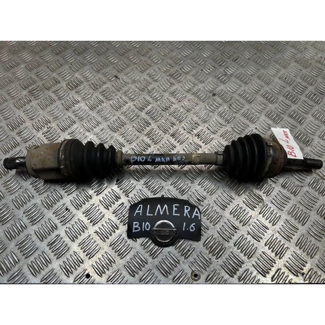 Полуось привод левый Nissan Almera Classic B10 (2006-2012) 3910195F0A 1.6 МКПП *без ABS