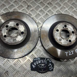 Диск тормозной передний Toyota  Avensis T250 (2003-2009) 4351205040 4351205050
