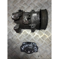 Компрессор кондиционера Toyota Avensis T25 (2003-2009) 2,0 D 5SE12C