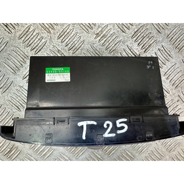 Блок управления климат печки Toyota Avensis T25 (2003-2009) 5590005160