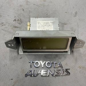 Магнитола мультимедиа дисплей Toyota Avensis T25 (2003-2009) 86110-05020
