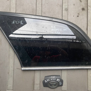Стекло в кузов заднее левое (форточка) Toyota Avensis T25 (2003-2009) 6272005100 универсал