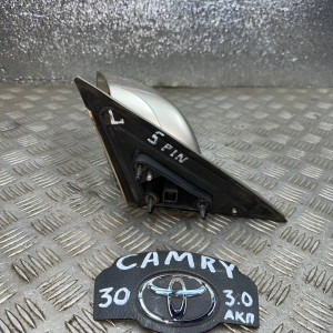 Зеркало левое Toyota Camry 30 (2001-2006) 87940AA100E0 87940AA100B0 *5pin