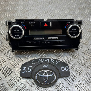 Блок управления климат печки Toyota Camry 50 (2011-2014) 5590033D90