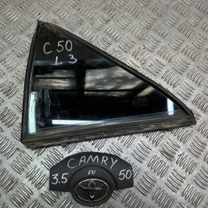Стекло двери (форточка) заднее левое Toyota Camry 50 (2011-2014) 6812433080