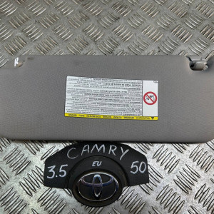 Козырек солнцезащитный Toyota Camry 50 (2011-2014) 7432033C40B2 левый
