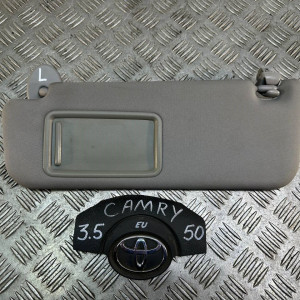 Козырек солнцезащитный Toyota Camry 50 (2011-2014) 7432033C40B2 левый