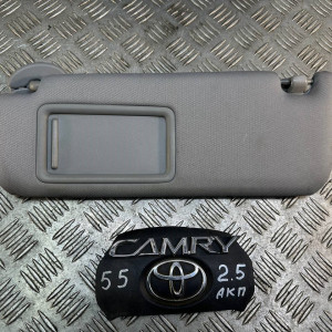 Козырек солнцезащитный Toyota Camry 55 (2015-2018) 7432006621B2 левый