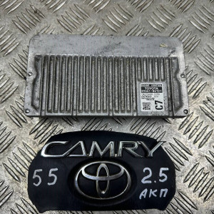 Блок ECU компьютер двигателя Toyota Camry 55 (2015-2018) 2,5 АКПП 8966106T21