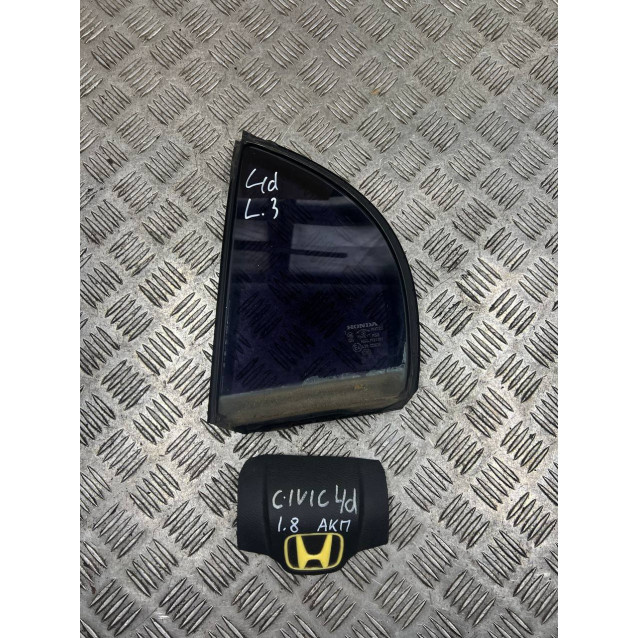 Стекло двери заднее левое (форточка) Honda Civic 4D (FD) (2006-2011) 73455SNBE00