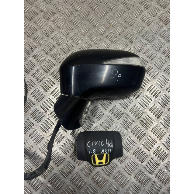 Зеркало левое Honda Civic 4D (FD) (06-11) 76250SNKR02ZB *9pin