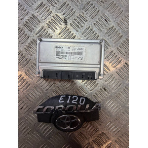 Блок управления двигателем 1,4 Toyota Corolla E12 (2000-2006) 8966102730