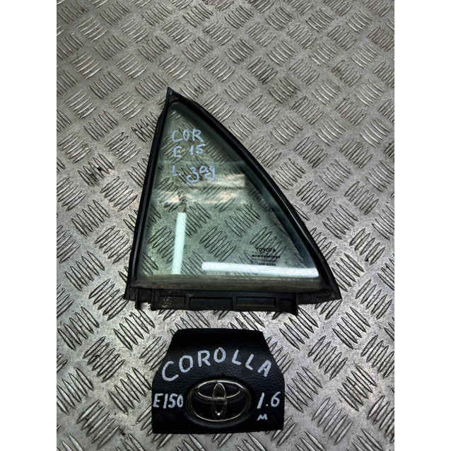 Стекло двери заднее левое (форточка) Toyota Corolla E15 (2007-2013) 6812412800 6812402180