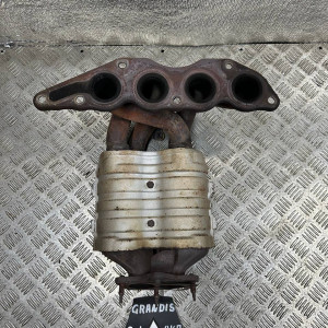 Коллектор выпускной Mitsubishi Grandis (2004-2010) 2,4 1555A028 *без катализатора