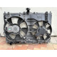 Диффузор с вентилятором радиатора Mitsubishi Grandis (2004-2010) 2.4 АКПП MR993570 