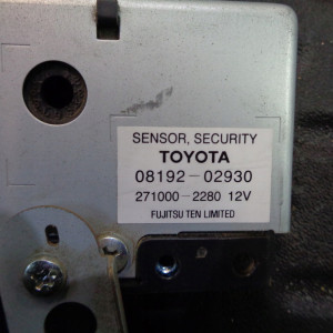Блок сигнализации Toyota Hilux (2005-2023) 08192-02930