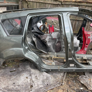 Крыло заднее правое, Порог со стойка В Mitsubishi Outlander XL (2006-2014) 