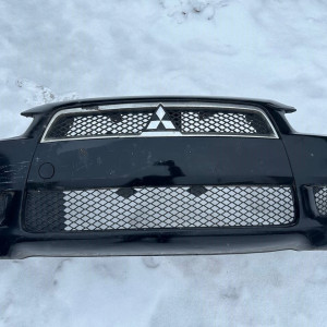 Бампер передний  Mitsubishi Lancer X (2007-2013) 6400B500