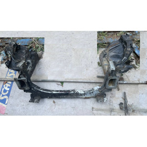 Панель передня кузовна Mitsubishi Lancer X (2007-2013) *нижняя с лонжеронами до стаканов 