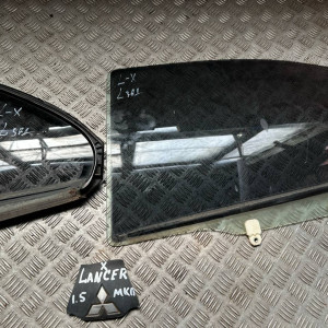 Стекло двери заднее левое(форточка) Mitsubishi Lancer X (2007-2013) 5740A017