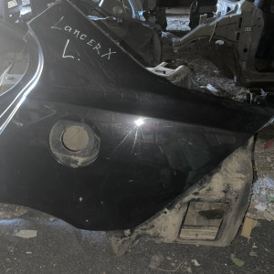 Крыло заднее левое четверть Mitsubishi Lancer X (2007-2013)