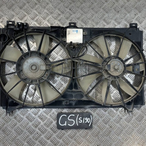 Диффузор с вентилятором радиатора Lexus GS (S190) 2005-2012 АКПП 1671131240 1636131080 1636131110