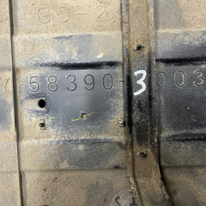 Защита днища задняя Lexus GS (S190) 2005-2012 5839030031