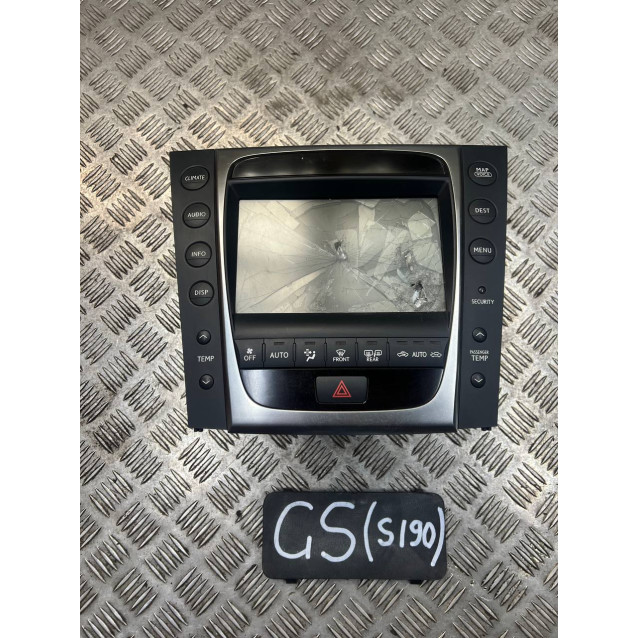 Монитор дисплей навигация Lexus GS (S190) (2005-2012) 8611130A20C0 *дефект