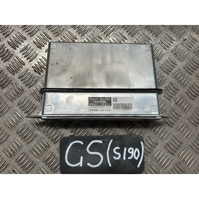 Блок ECU компьютер двигателя Lexus GS (S190) 2005-2012 8966130J32