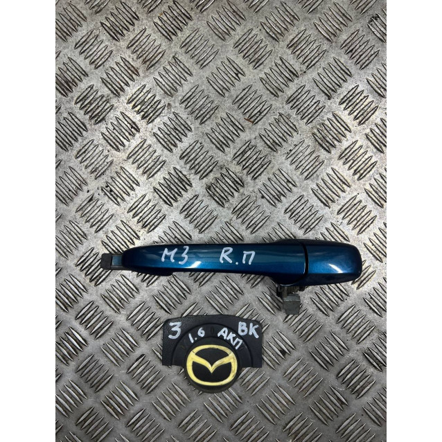 Ручка двери наружная правая передняя Mazda 3 (BK) 2003-2008 GJ6A59410E08