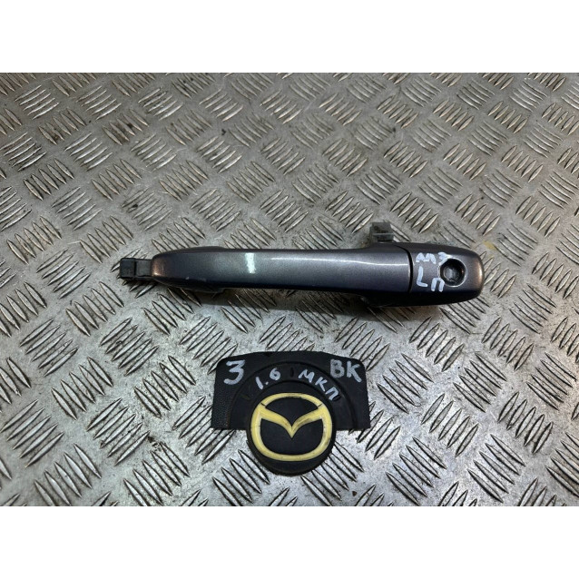 Ручка двери наружная передняя левая Mazda 3 (BK) 2003-2008 GJ6A59410E01 GJ6A59410E08