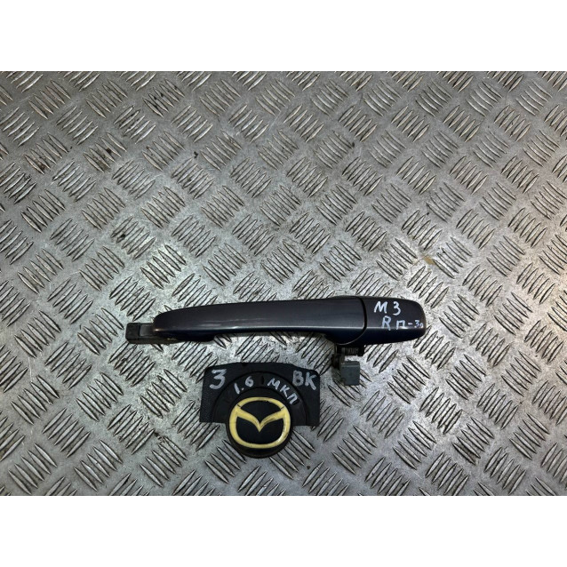 Ручка двери наружная правая задняя Mazda 3 BK (2003-2008) GJ6A58410D08 GJ6A58410H08 GJ6A58410N08