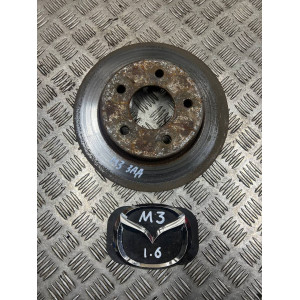 Диск тормозной задний Mazda 3 (2003-2009) BP4Y26251D C24Y26251C C24Y26251B