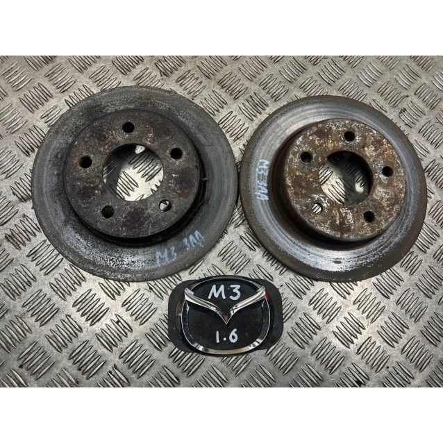 Диск тормозной задний Mazda 3 (2003-2009) BP4Y26251D C24Y26251C C24Y26251B