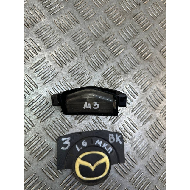 Фонарь подсветка номера Mazda 3 (2003-2009) BP4K51274B