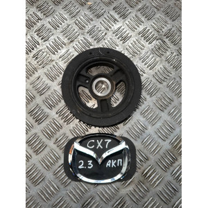 Шкив коленвала Mazda CX-7 (2006-2012) 2.3 АКПП L3K911400