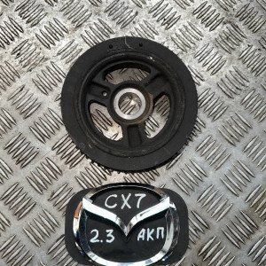 Шкив коленвала Mazda CX-7 (2006-2012) 2.3 АКПП L3K911400