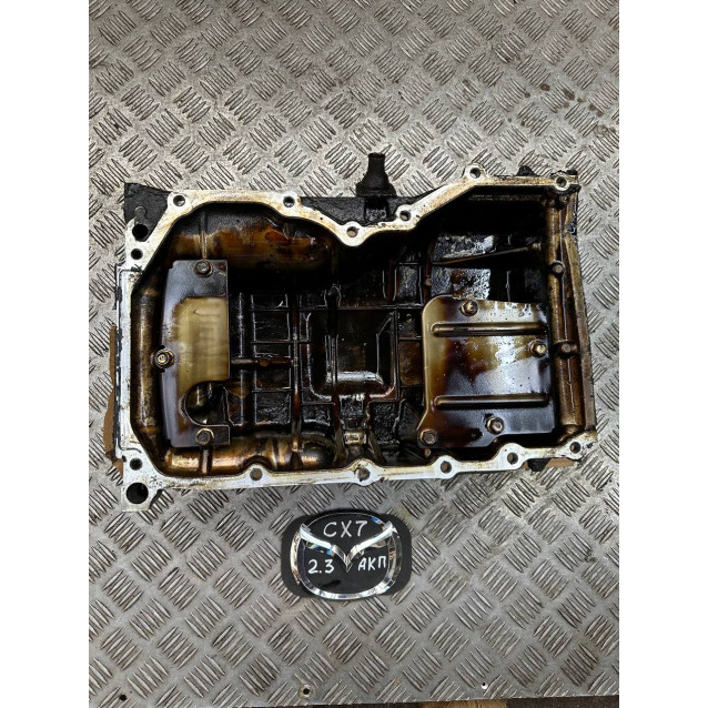 Поддон масляный картера двигателя Mazda CX-7 (2006-2012) 2.3 L3K910400D оригинал