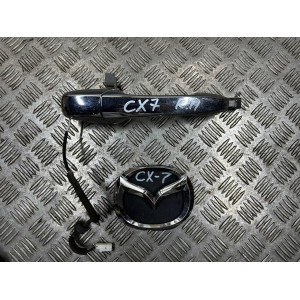 Ручка двери наружная правая передняя Mazda CX-7 (2006-2012) EH1458410A