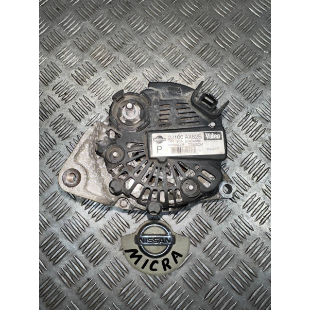Генератор Nissan Micra K12 (2002-2011) 1,2 23100AX62B