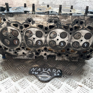 Головка блока цилиндров ГБЦ Nissan Navara D40 / Pathfinder R51 2.5 dCi OE 11039-EC00A