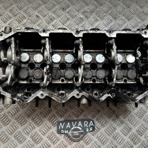 Головка блока цилиндров ГБЦ Nissan Navara D40 / Pathfinder R51 2.5 dCi OE 11039-EC00A